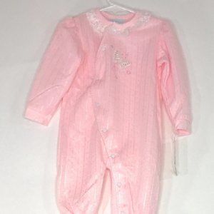 BABYGRO Pink Long Sleeve Onesies Size Large NEW